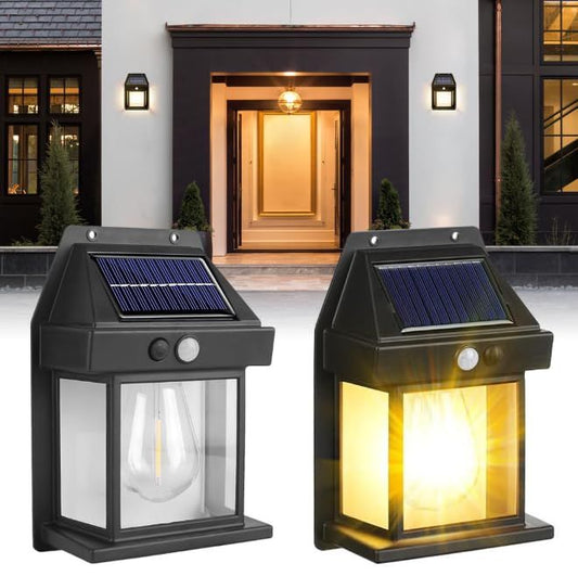 3-in-1 Outdoor Solar Light – Motion Sensor, Wall & Garden Use