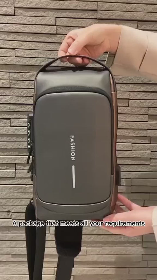 Everyday USB-Enabled Shoulder Bag
